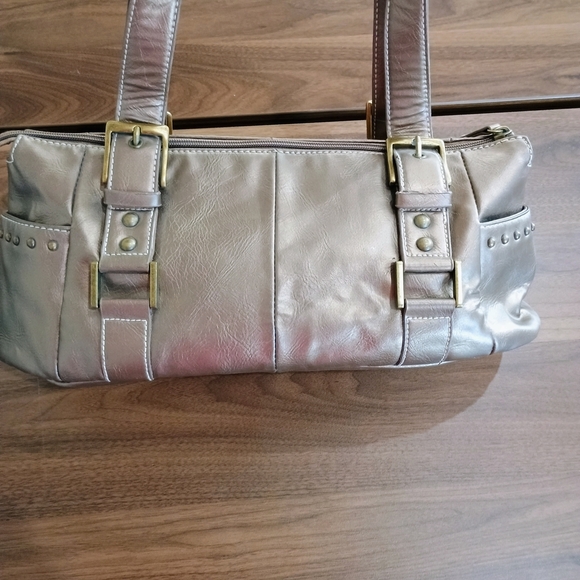 Worthington Metallic Silver Shoulder Bag - Picture 6 of 11